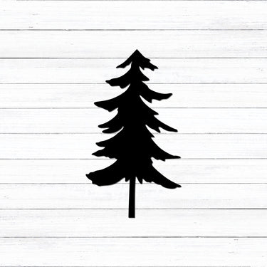 Pine Tree Metal Art